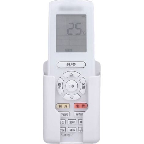 Support de télécommande mural pour boîte de rangement pour télécommande, blanc