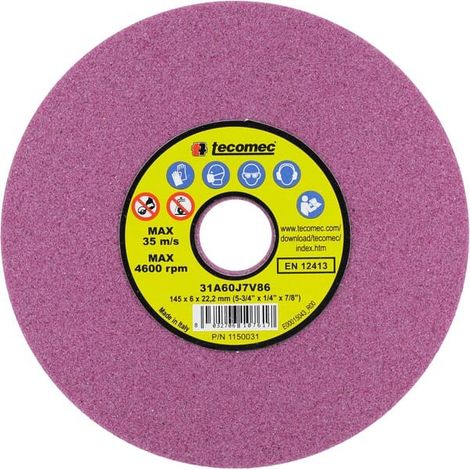 Meule d'affûtage 145x6x22mm UNIVERSEL FGP015143