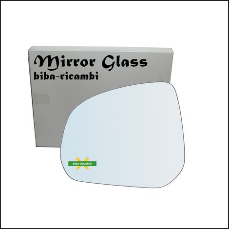 Vetro specchio retrovisore lato sx-guidatore per nissan pixo (ua0) dal 2009&gt