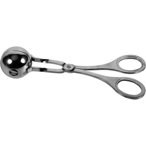 stampo per polpette in acciaio inox antiaderente, cucchiaio piccolo per polpette (1/5)