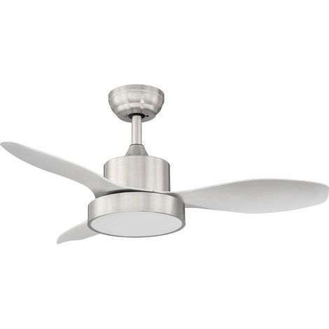 Ventilador RIGA XS LED DC cromo