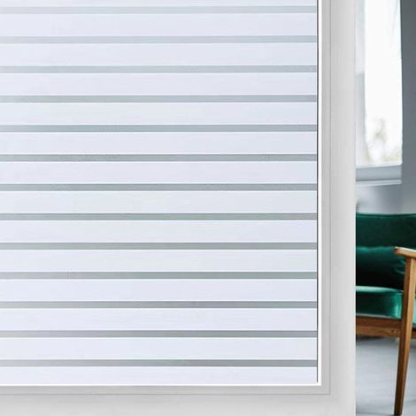 Film De Confidentialité Pour Fenêtre - Verre Dépoli - Adhérence Statique Sans Colle - Démontable - Pour Bureau Cuisine Maison - 40 x 200 cm (1/5)