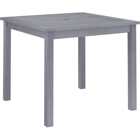 vidaXL Mesa de comedor de jardín madera maciza de acacia 88x88x74 cm (1/5)