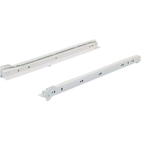 Hettich Teilauszug FR 402 m.Stop Control STA weiß L.250mm 25kg Schubkastenlänge 250mm