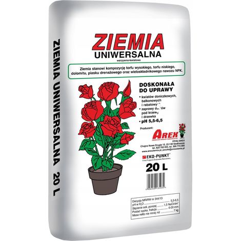 Terriccio universale Arex 20 l