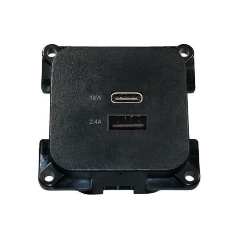 Prise USB C-Line A & C HABA pour caravane