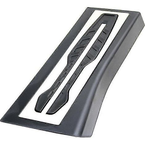 Pédales en acier inoxydable pour BMW Série 3 X3 X4 X5 (2018-2020) : accélérateur, essence, frein, repose-pieds, tapis et revêtements. (1/5)