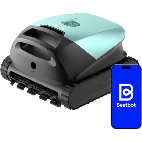 (2026 Nuovo)Beatbot Sora 10 robot piscina pareti e fondo, Linea d'acqua,Piattaforme, robot piscina senza fili, 25700 LPH, Parcheggio automatico, Capacità 5L, piscine fuori terra/interrate,Verde Menta