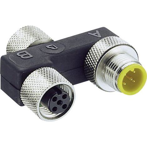 Lumberg Automation 0906 UTP 101 7843 Sensor/Aktorbox passiv M12-Verteiler mit Metallgewinde 1 St.