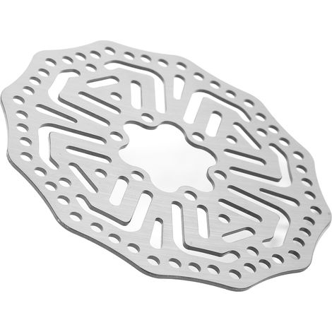Disque de frein à friction pour vélo, rotor de frein à disque 6 trous 140 mm pour VTT, vélo de route et autres types de vélos (1/5)