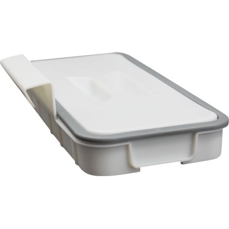 Soporte para bolsas de basura, gancho para bolsas de basura, estante para guardar bolsas de basura, soporte para armario de cocina o baño (1/5)
