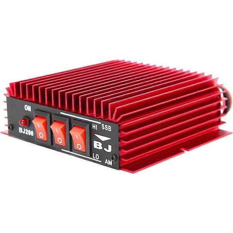 BJ-200 Hochleistungs-Mini-CB-Verstärker, Vollmodus, 3–30 MHz Schaltnetzteil, 12–14 V SSB-Einwegverstärker (1/5)