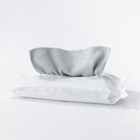 Paquet de 20 chiffons jetables gris 20 × 20 cm — lingettes (1/5)