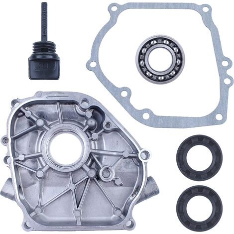 Carter d'engrenage pour Honda GX160 GX200 5,5HP 6,5HP 91201-Z0T-801, carter, joint de carter, roulement de vilebrequin, joint d'huile, jauge d'huile (1/5)