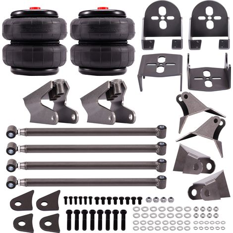 Arrière Triangulated 4 Link Kit Brackets 2500 Bags Air Ride Suspension 2.75'' & (1/5)