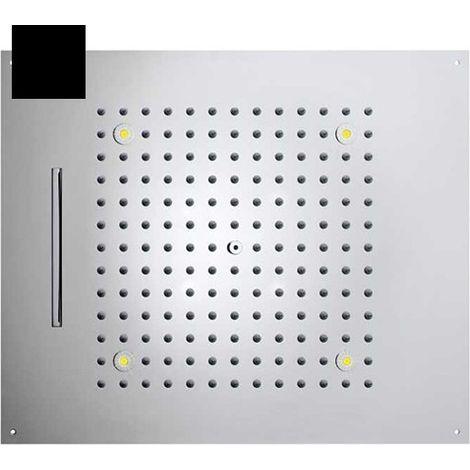 Plafond de douche pour chromothérapie noir mat Dream - Bossini H389050073