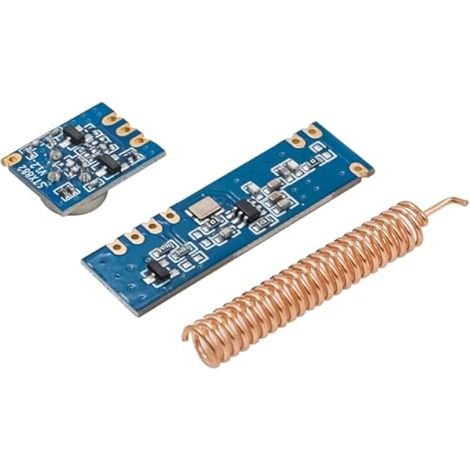 Module émetteur-récepteur sans fil Ask combiné 433 MHz (2 unités : STX882 + SRX882 + antenne à ressort) (1/5)