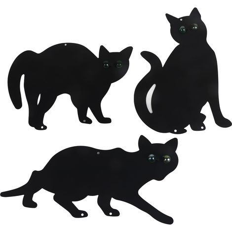 3 x Répulsifs Ultrasons Chats Anti-Nuisibles Jardin Éloigne Rongeurs (1/5)