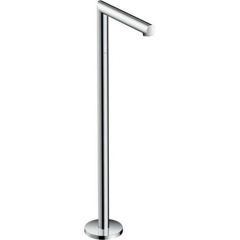 Pico de bañera hansgrohe AXOR Uno, de pie, recto, saliente 226mm, (1/3)