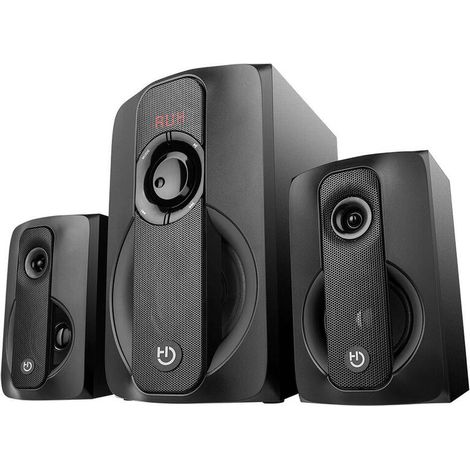 Altavoces Multimedia Hiditec SPK010003 80 W Negro (1/4)