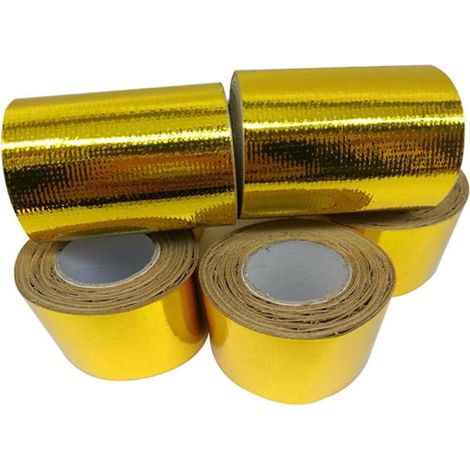 Ruban isolant thermique en fibre de verre dorée pour voitures et (1/5)