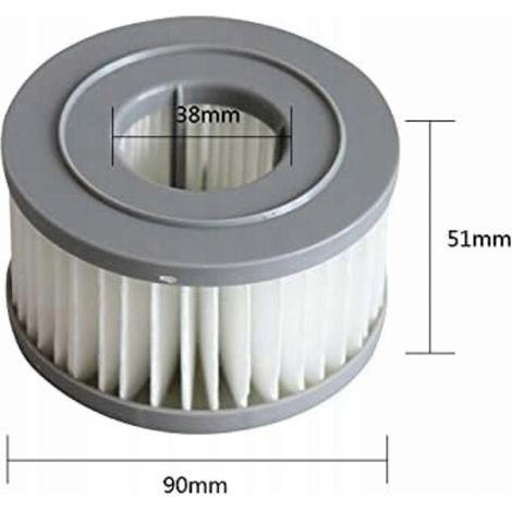 Filtre HEPA pour aspirateurs verticaux Jimmy JV85 (lot de 2) (1/5)