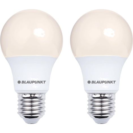 E27 Lampe LED A60 9W 900 lumens 2700K Blanc chaud, Lot de 2 (1/5)