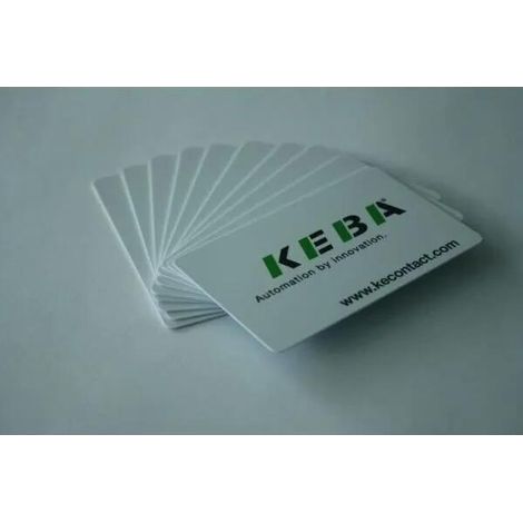 Keba Pacchetto di 10 Carte RFID Tecnologia di Automazione