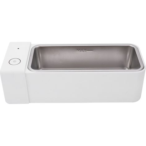 Mini-Ultraschallreinigungsgerät für Edelstahl, Industrie-Schmuckreiniger, 600 ml, 12 V, 2 A, EU-Stecker 220 V (1/5)