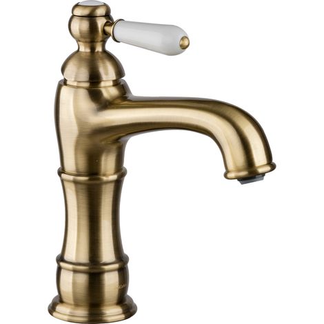 PaulGurkes Wasserhahn Nostalgie Bronze Einhandmischer Wasserhahn Retro (1/3)