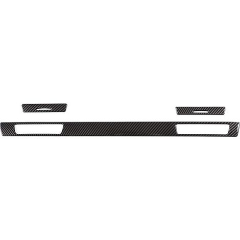 3 Farben: Carbonfaser-Optik Material: ABS Zierleiste für den Getränkehalter auf der Beifahrerseite Geeignet für Autoinnenausstattung. (1/5)