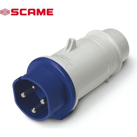 Spina volante veicolo 2P+T.16A tipo 3A
