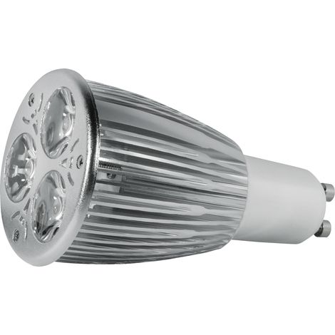Leistung led ø 50 mm x 90 mm, 230 v, 6 w, 200 lm, gu10-Fassung, Energieeffizienzklasse a, 45° Abstrahlwinkel (1/5)