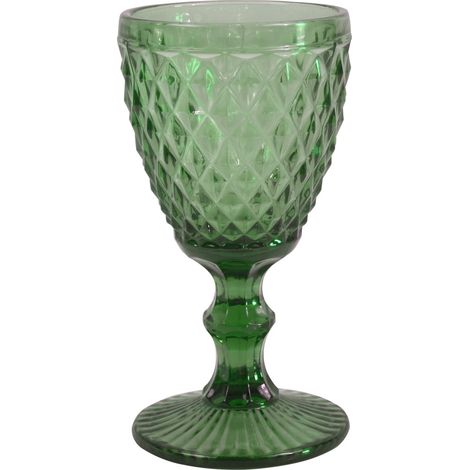 Diamond Vert - 6 verres à pied 20 cl (1/3)