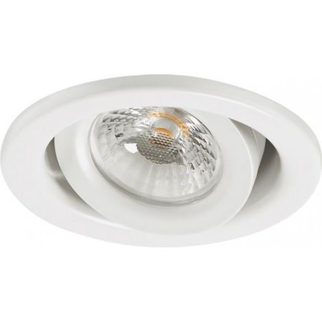 Spot LED encastre orientable 620lm blanc neutre 4000K DIM SYLVANIA (1/2)