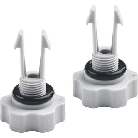 Lot de 2 valves d'échappement avec joint torique de rechange pour pompes à filtre Intex 10460 10264 Pièces de piscine (1/5)