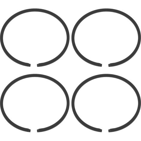 Lot de 4 Segments de Piston 40 Mm X 1,2 Mm Compatible avec Stihl MS201 021 023 025 FR450 FS400 Et Plus. (1/5)