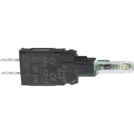 Corpo spia LED integrato rosso 48-120V AC IP65 16mm - ZB6EG4B