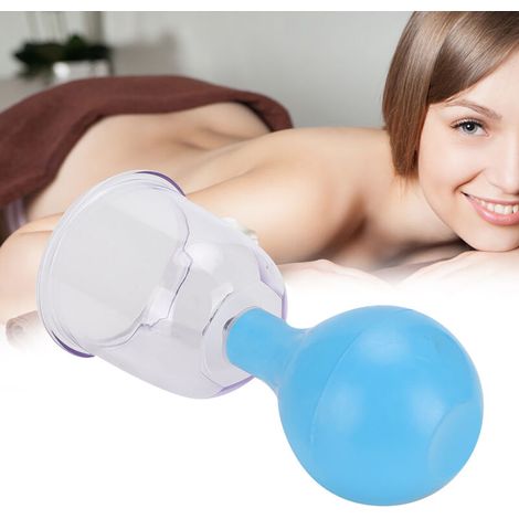Balle de massage thérapeutique en caoutchouc bleu pour ventouses et relaxation musculaire 10 (1/5)