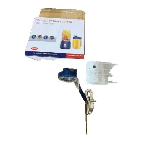 Spremiagrumi portatile, frullatore elettrico ricaricabile tramite USB, blu navy (1/2)