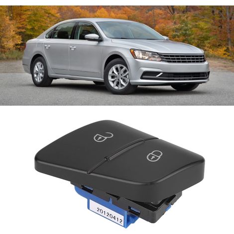 Bouton Commande Centrale Verrouillage Porte Auto 3C0962125B Accessoire Voiture Serrure Électrique (1/5)