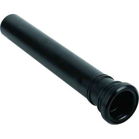 Verlängerung 37105 300mm lang für Wandeinbau Spülrohr schwarz (1/5)