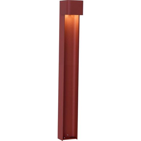 Belid Taurus - Borne d'extérieur LED 1 lumière structure rouille IP54