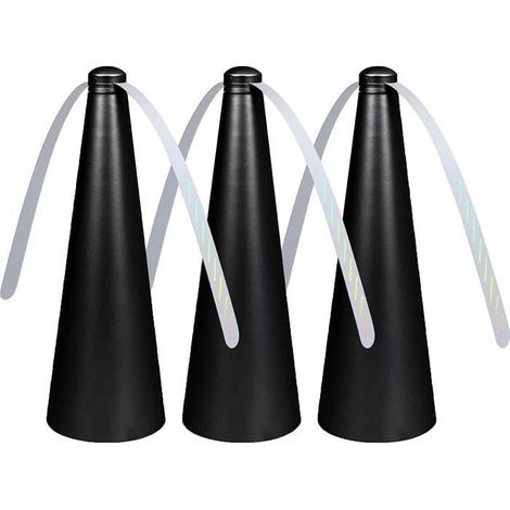 Ventilateurs Anti-Mouches Lot de 3 Électrique Répulsif à Pales Multi-Insectes sans Produits Chimiques Ventilateur Anti (1/4)
