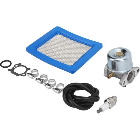 Kit de carburateur de remplacement avec bougie d'allumage et filtre à air pour tondeuses à gazon Toro 16400, 16401, 20010, 20020 et 20480. (1/5)