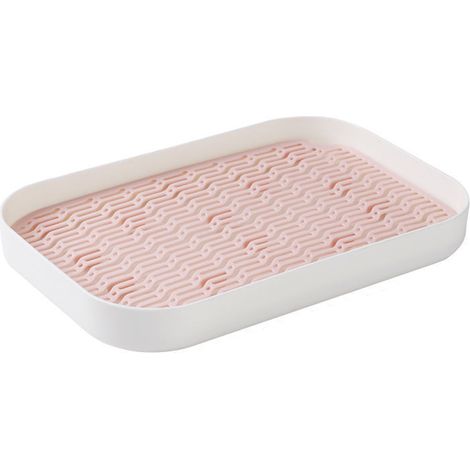 Plateau Égouttoir Double Couche - Pour Fruits Légumes Tasses Café Thé - Cuisine Salle De Bain Extérieur - 1 Pièce (1/5)