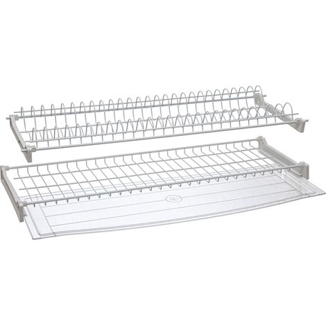 KIT COLAPIATTI ALLUMINIO C/VASCHETTA 86 CM CROMO- 1,0 confezione