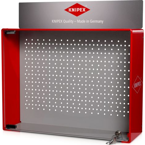 KNIPEX 00 19 30 VIT 4 Vitrine pour la présentation des produits pour montage sur plaques perforées peut être verrouillé 150 mm (1/4)