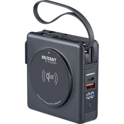 VOLTCRAFT UC-3C1A20W03 Reiseladeadapter 20 W 1x USB-A, 3x USB-C® Fast Charge, USB PD Schwarz Innenbe