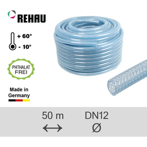 Industrieschlauch 50 m DN 12 Lebensmittelkonform & TÜV geprüft "Raufilam-E" (1/4)